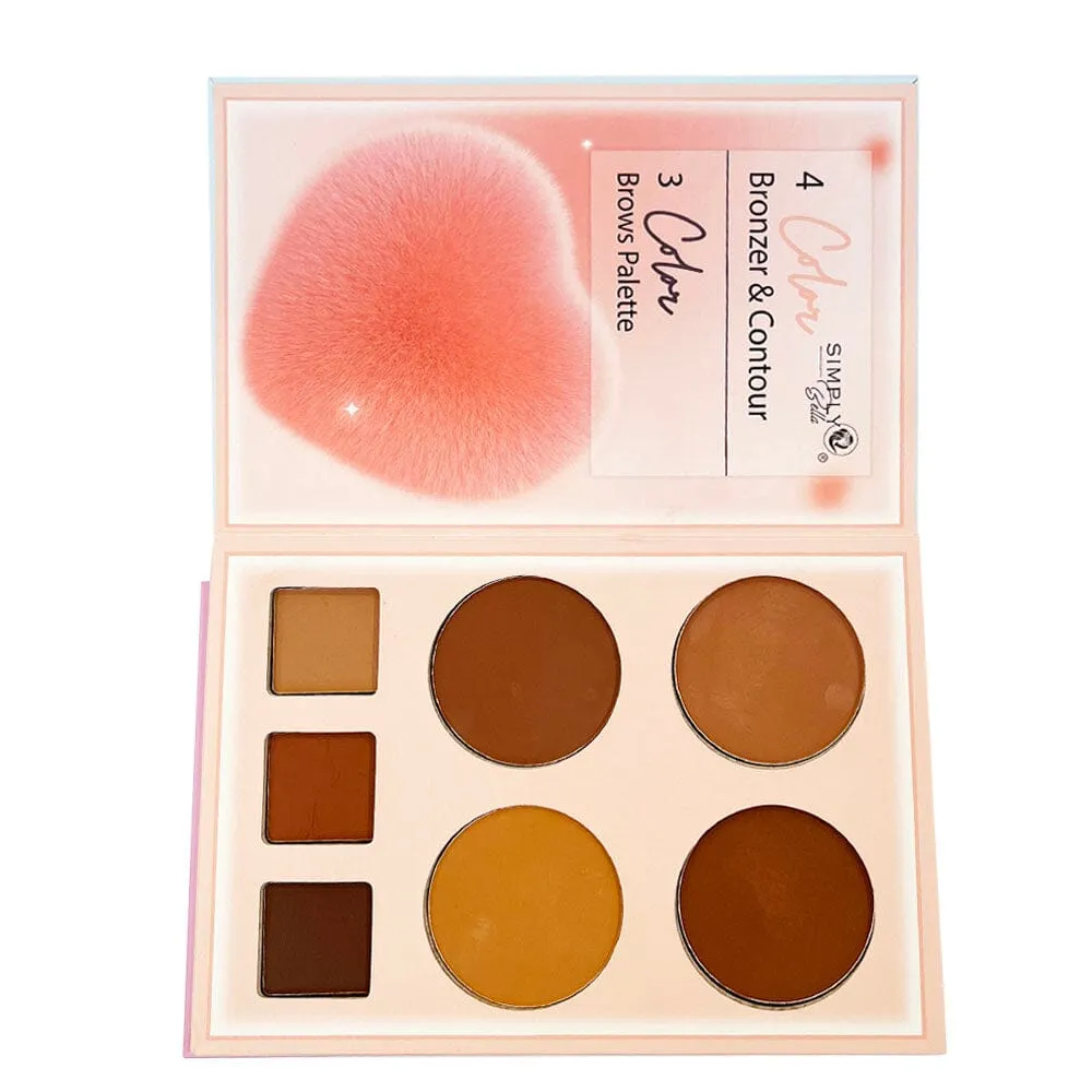 Coquette Book Palette Eyeshadow, Blush, Highlighter, Contour (1 unit)