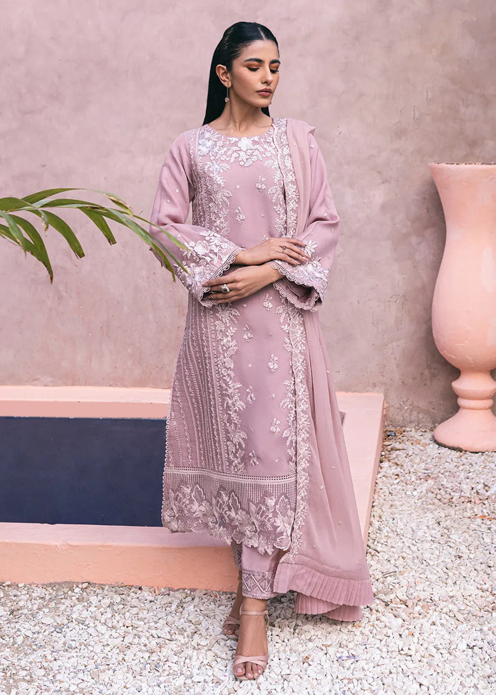 Embroidered Ensembles 3 Pcs by Azure | Candy Bliss