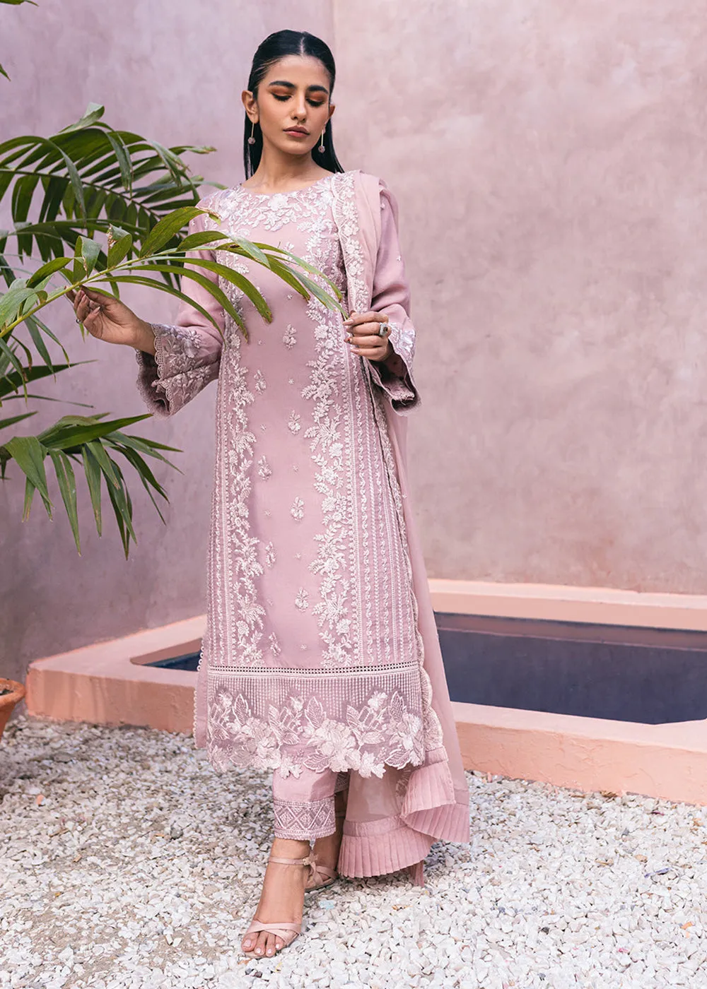 Embroidered Ensembles 3 Pcs by Azure | Candy Bliss