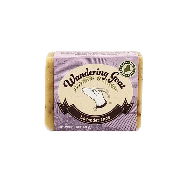 Lavender Oats Soap by Wandering Goat
