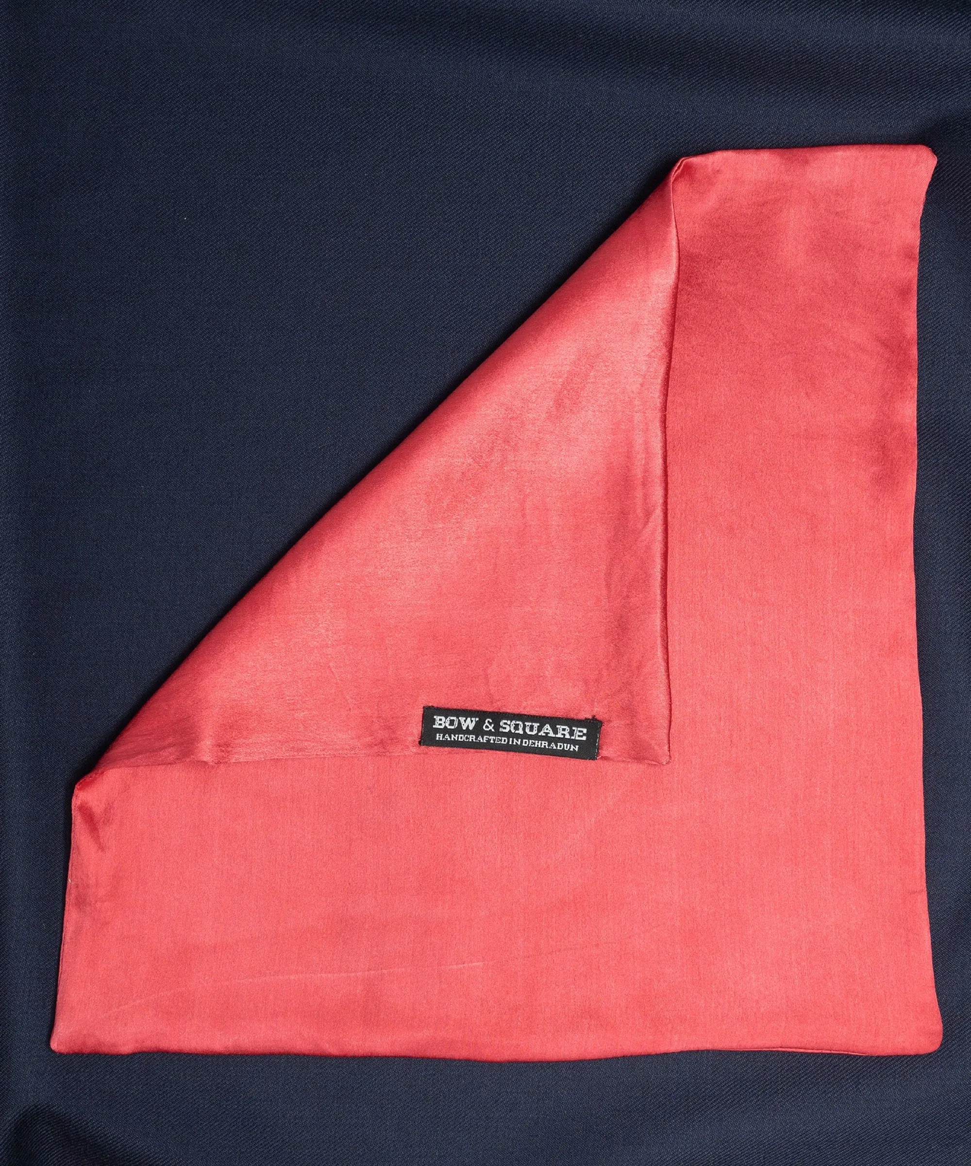 Sun & Sand Solid Orange Pocket Square