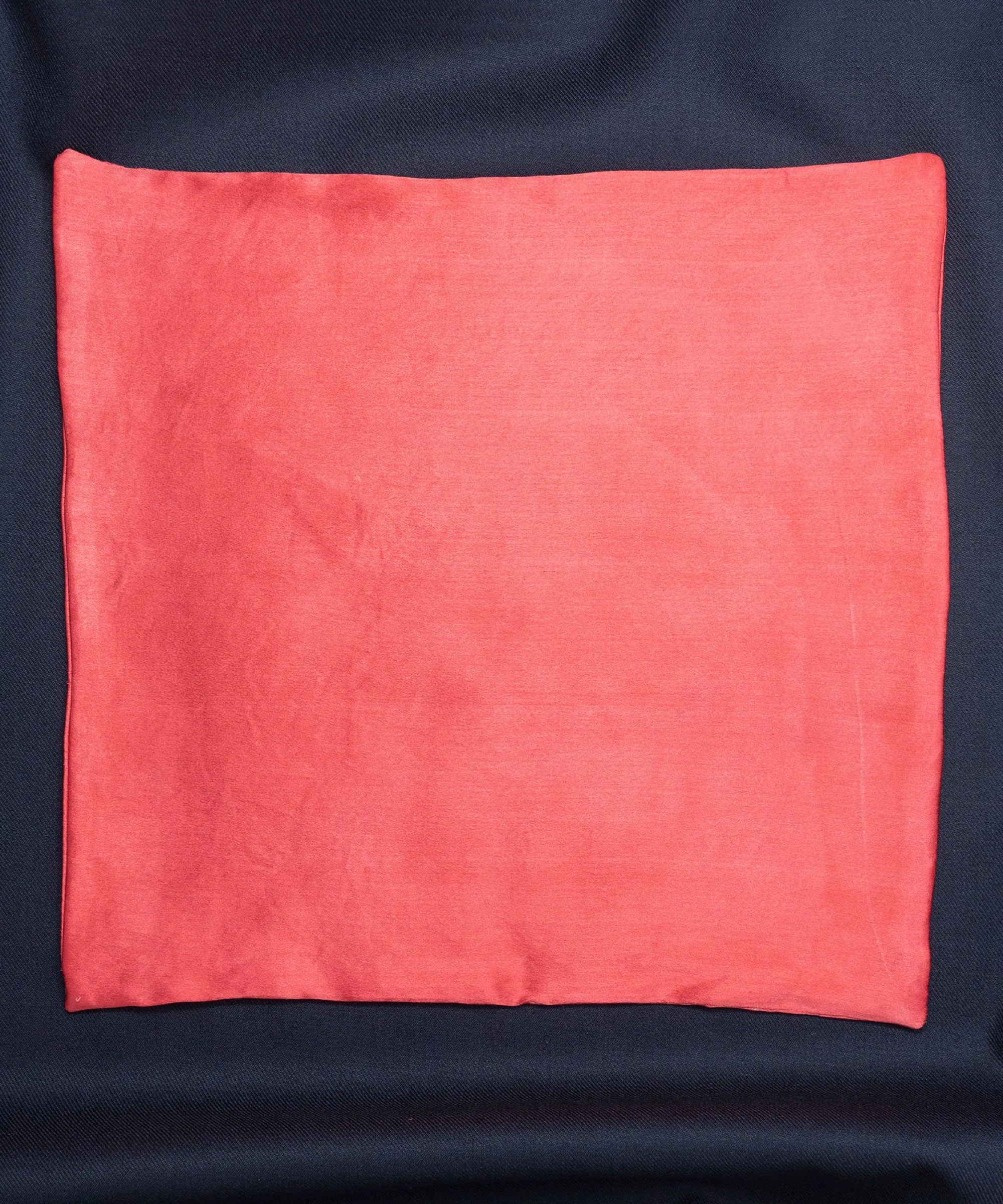 Sun & Sand Solid Orange Pocket Square