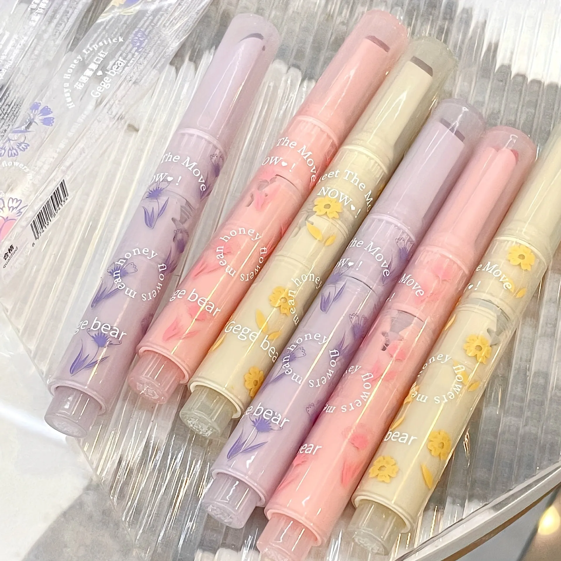 Valentines Day Gift Honey Lipstick for Plump Smooth Lips